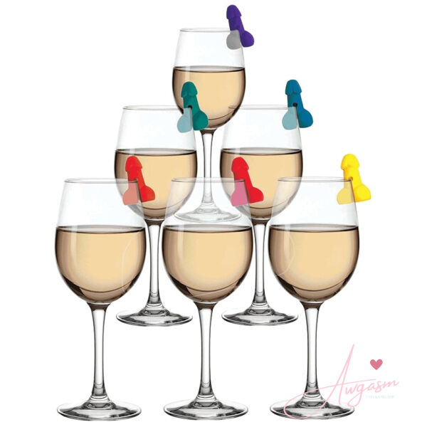 Super Fun Penis Silicone Drink Markers - Image 2