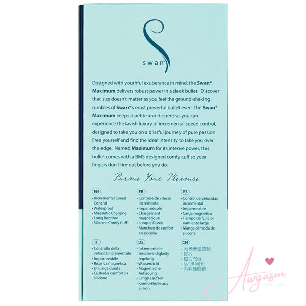 Swan Maximum Rechargeable Bullet-Blue - Image 4