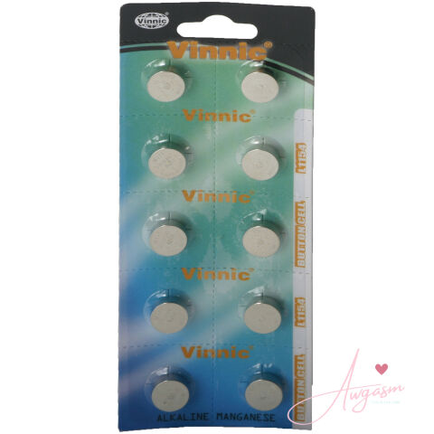 Tab Batteries for Sex Toys - 10 Pack