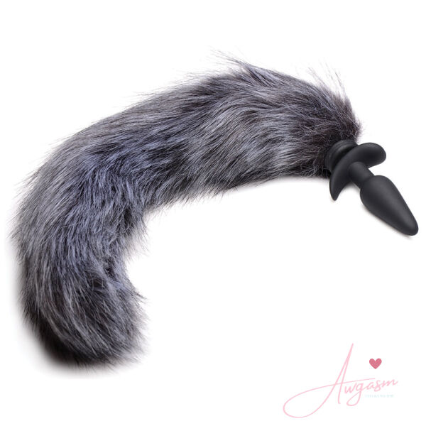 Tailz Vibrating Anal Plug & 3 Tails with Remote Control - Image 5