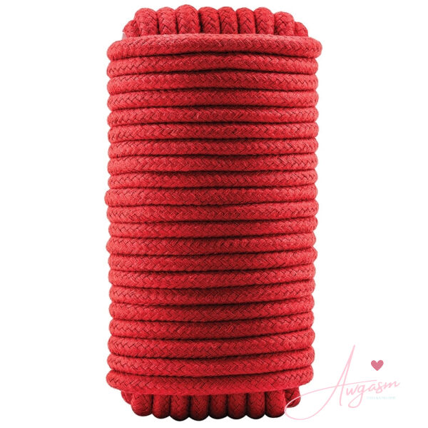 Temptasia Bondage Rope-Red 32ft - Image 2