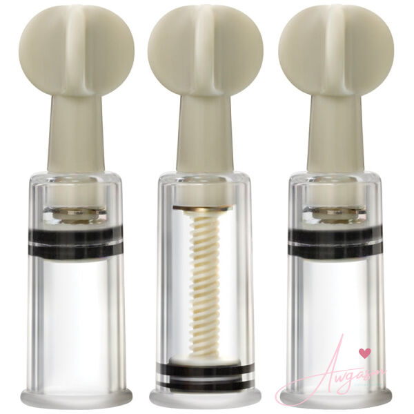 Temptasia Clit And Nipple Twist Suckers-Clear Set of 3 - Image 2