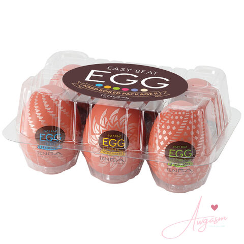 Tenga Easy Beat Egg Hard Boiled Pack of 6