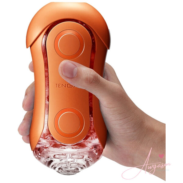 Tenga Flip Orb Pastaio-Sunset Orange - Image 2