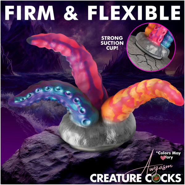 Tenta-Trio Silicone Dildo - Image 3