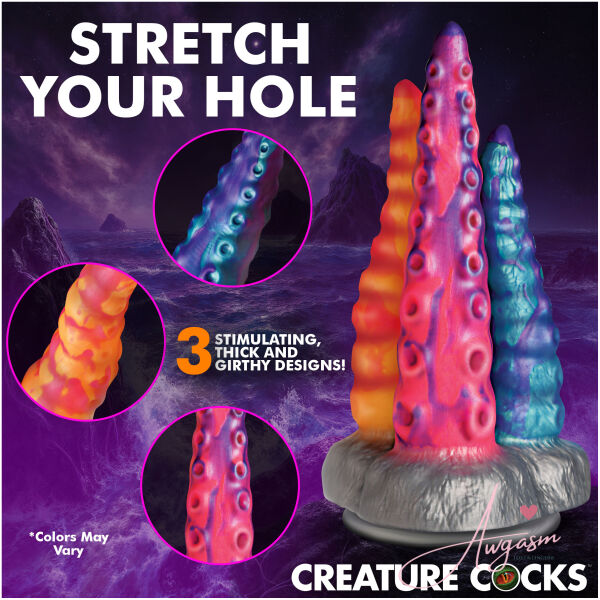 Tenta-Trio Silicone Dildo - Image 4