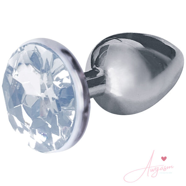 The 9's The Silver Starter Bejeweled Plug-Diamond - Image 2