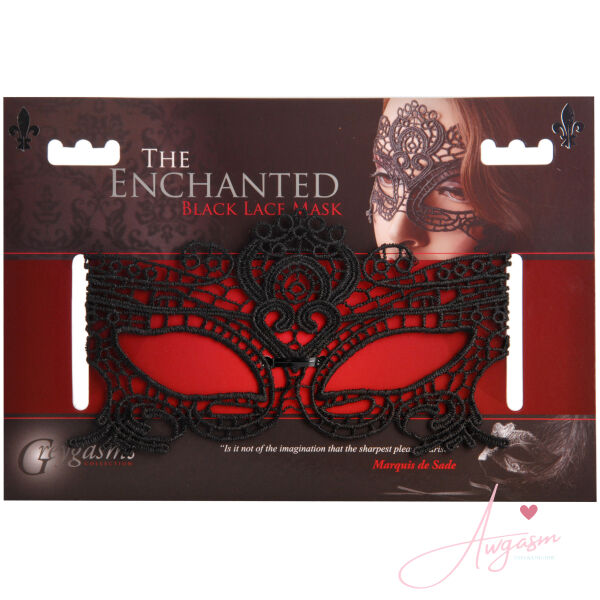 The Enchanted Black Lace Mask - Image 3