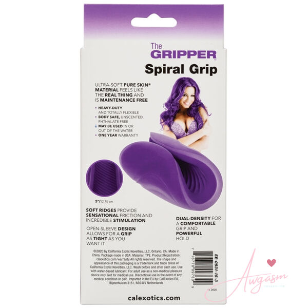 The Gripper Spiral Grip-Purple - Image 4