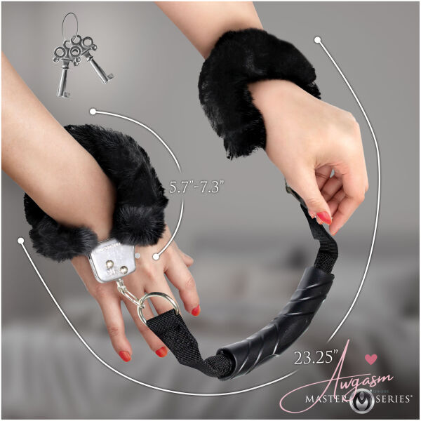 The Handler Furry Handcuffs with Handle - Image 5