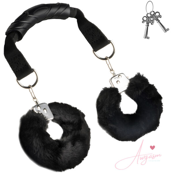 The Handler Furry Handcuffs with Handle - Image 6