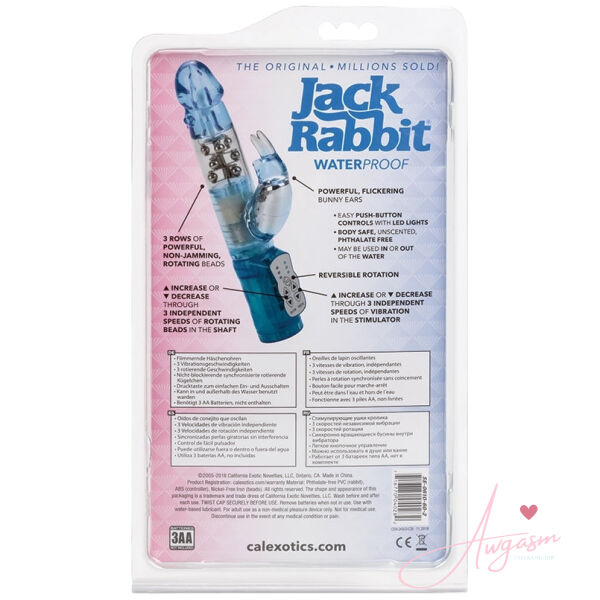 The Original Waterproof Jack Rabbit 3 Rows-Blue 4.75 - Image 3