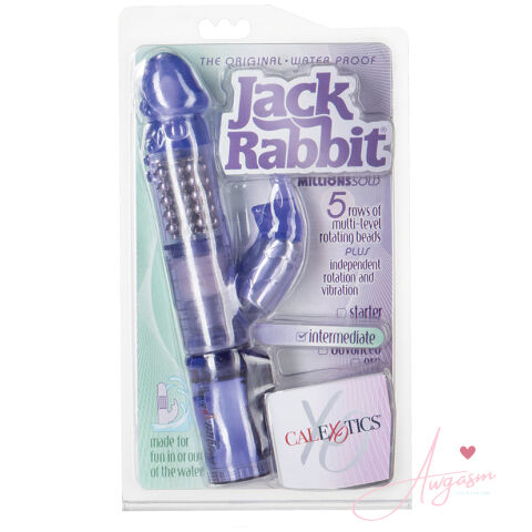 The Original Waterproof Jack Rabbit 5 Rows-Purple 4.75