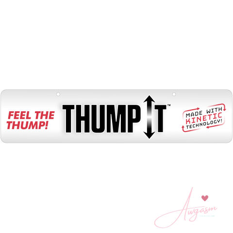 Thump It Display Sign
