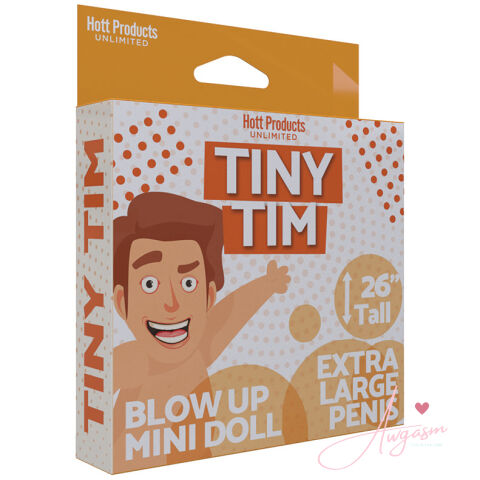 Tiny Tim Blow Up Party Doll