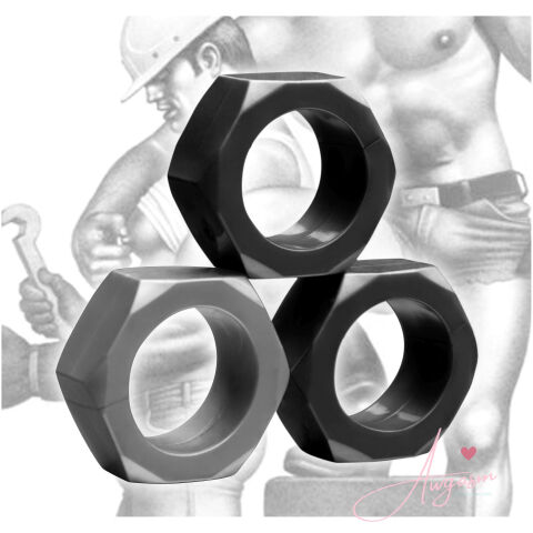 Tom of Finland 3 Piece Cock Nuts