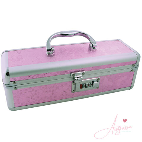 Toy Box Lockable Case-Pink (12x4x4)