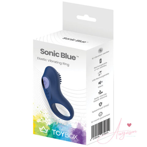 ToyBox Sonic Blue Vibrating Ring