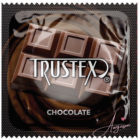 Trustex Flavored Condom-Chocolate (Bulk)