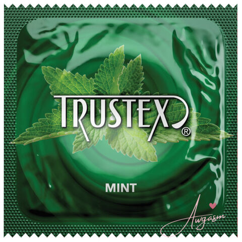 Trustex Flavored Condom-Mint (Bulk)