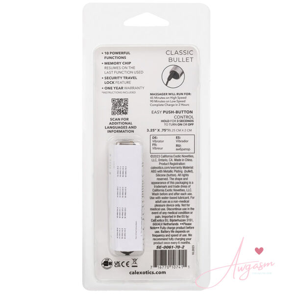 Turbo Buzz Classic Bullet-Silver - Image 4
