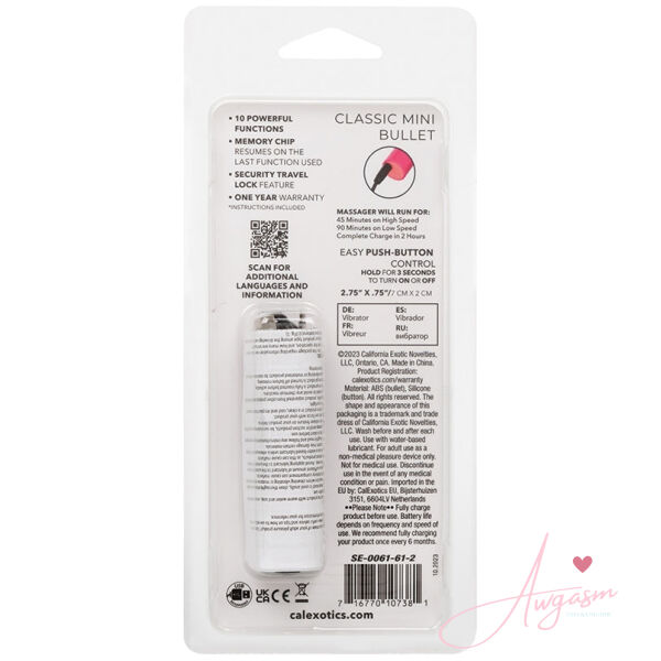 Turbo Buzz Classic Mini Bullet-Pink - Image 4