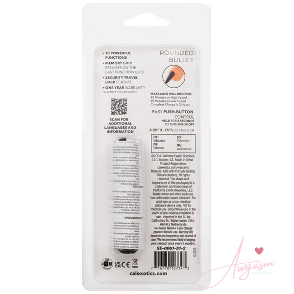Turbo Buzz Rounded Bullet-Orange - Image 4