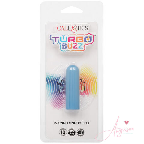 Turbo Buzz Rounded Mini Bullet-Blue