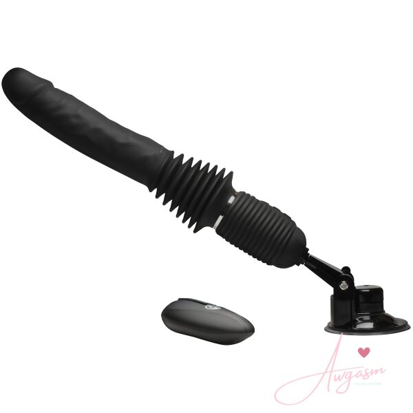 Ultimate Power Pounder Vibrating & Thrusting Silicone Dildo w/ Remote - Image 5