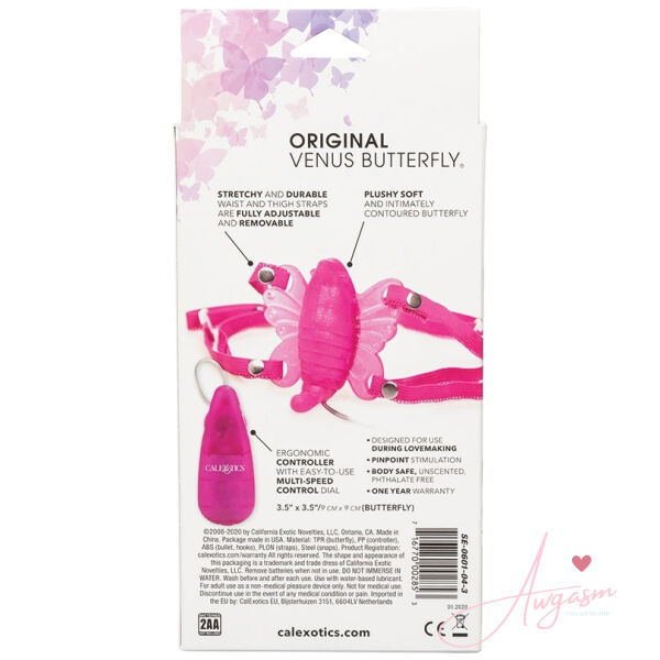 Venus Butterfly Massager-Pink - Image 3