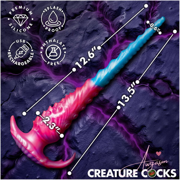 Vibropus Vibrating Silicone Dildo - Image 4