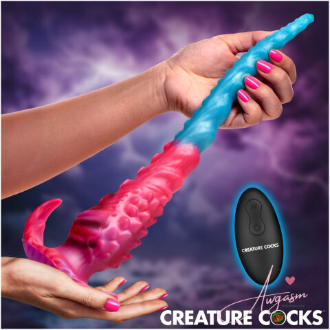 Vibropus Vibrating Silicone Dildo