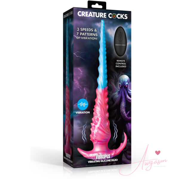 Vibropus Vibrating Silicone Dildo - Image 6