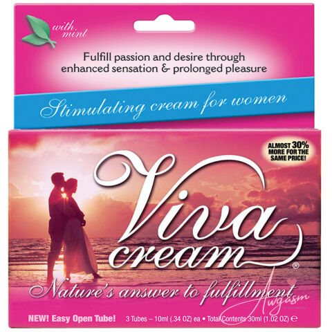 Viva Cream 3 Pack of .25oz Tubes