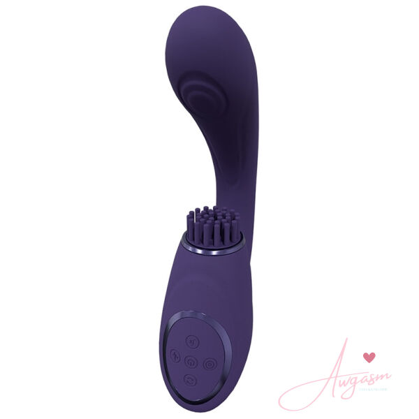 Vive Gen Triple G-Spot Vibrator with Pulse Wave-Purple - Image 2