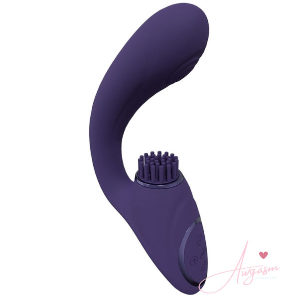 Vive Gen Triple G-Spot Vibrator with Pulse Wave-Purple - Image 3