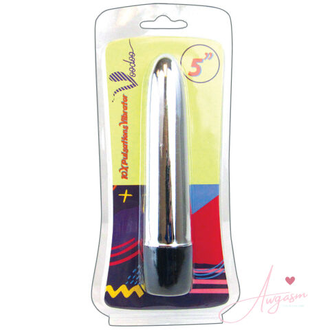 Voodoo 10X Pulsations Vibrator-Silver 5