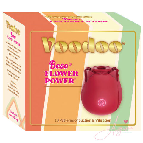 Voodoo Beso Flower Power-Red