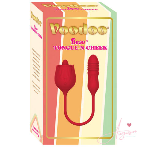 Voodoo Beso Tongue-n-Cheek-Rose