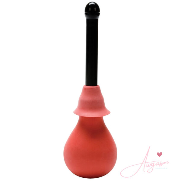 Vulcanite Anal Douche w/Attachments - Image 2