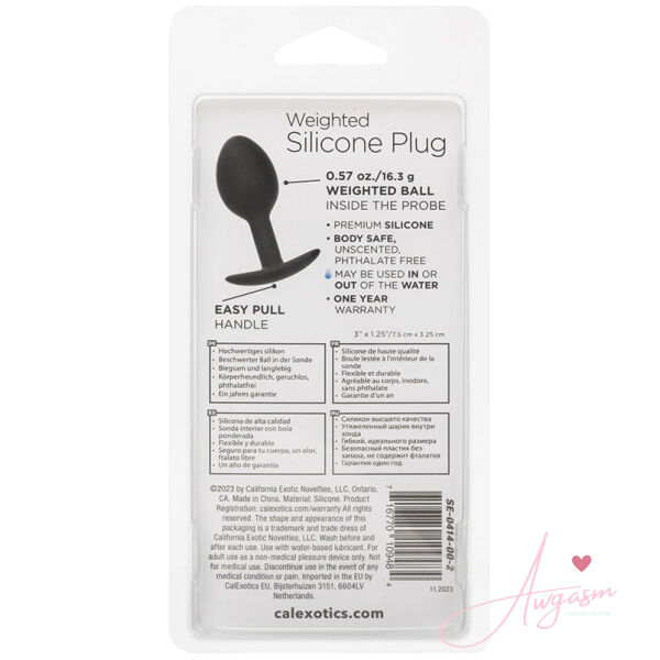 Weighted Silicone Plug - Image 4