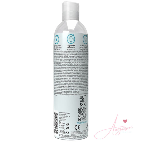 Wet Delicious Oral Play Whipped Cream Waterbased Flavored Lubricant 4oz - Image 2