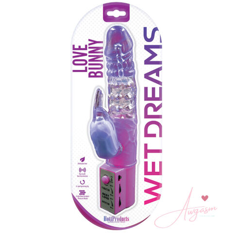 Wet Dreams Love Bunny-Purple 9.5