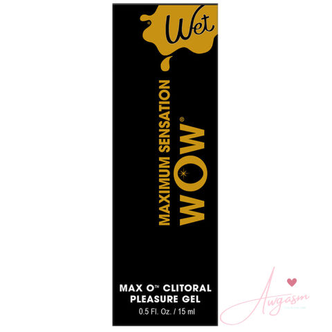 Wet Maximum Sensation Wow Clitoral Arousal Gel 0.5oz