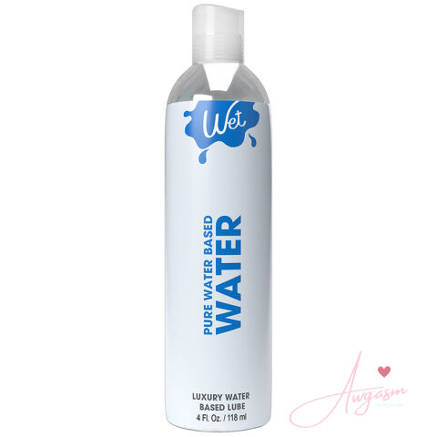Wet Water Luxury Waterbased Lubricant 4oz
