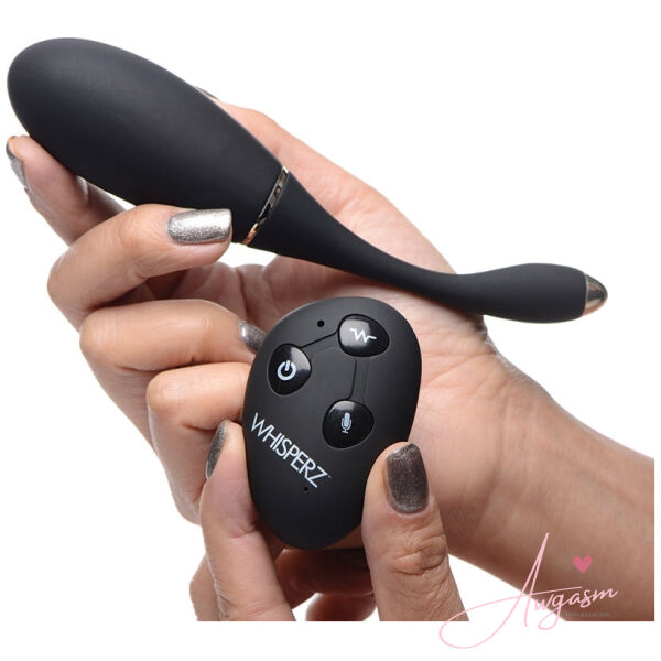 Whisperz Voice Activated 10X Vibrating Egg with Remote Control - Image 3