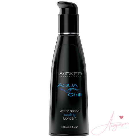 Wicked Aqua Chill Waterbased Cooling Sensation 4oz