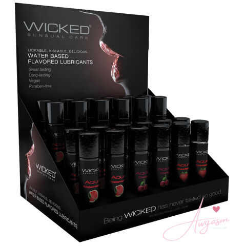 Wicked Aqua Classic Flavors 1oz Display of 24