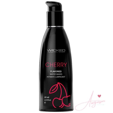 Wicked Aqua Flavored Lube-Cherry 2oz