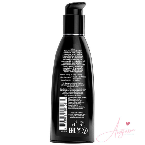 Wicked Aqua Lubricant 2oz - Image 2
